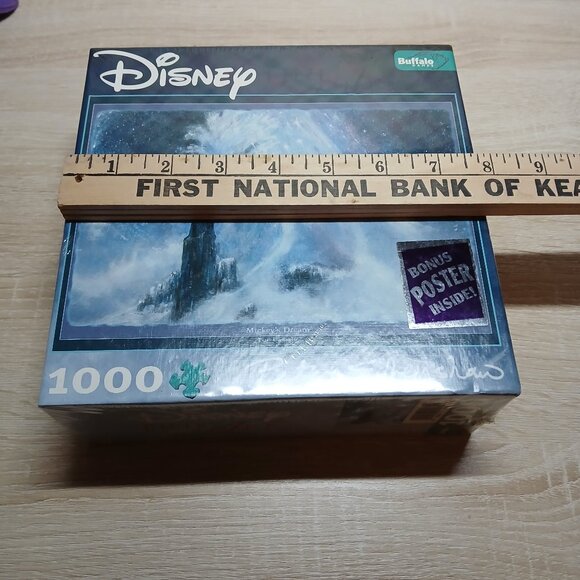 NWT Peter Ellenshaw Disney Fine Art 1,000 Pc Jigsaw Puzzle Mickey's Dream - Picture 13 of 13